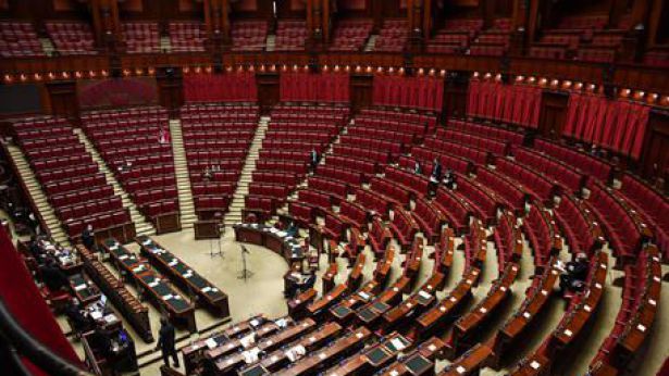 L'aula di Montecitorio