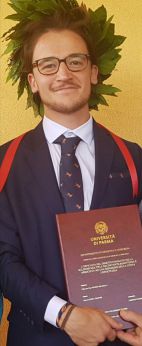 Il neo dottore Lorenzo Stanisci