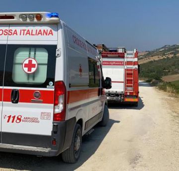 I mezzi dei soccorsi