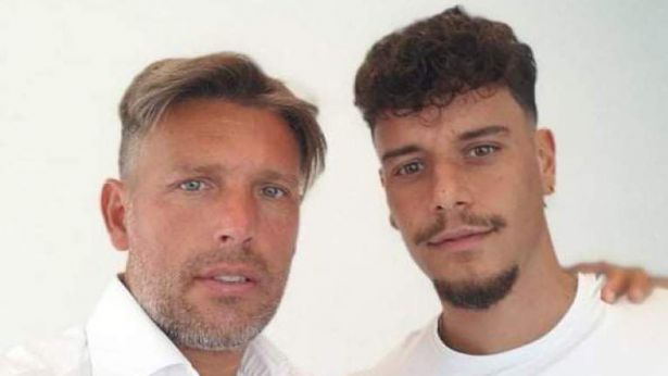 Di Prisco con il suo agente