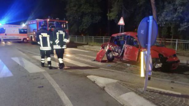 Una immagine dell'incidente mortale
