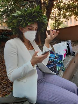 La neo dott.ssa Eleonora Barone