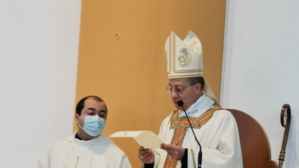 Mons. Bruno Forte e don Nicola Fioriti