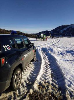Monte Velino: le operazioni di recupero delle salme