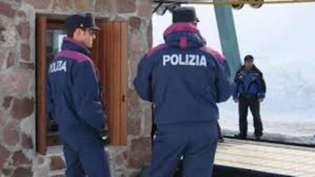 La Polizia a Campitello Matese