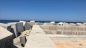 Punta Penna: i blocchi di cemento posizioni in mare