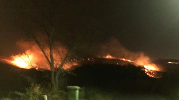 Un incendio