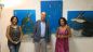 Le due artiste con l'assessore Giuseppe Forte