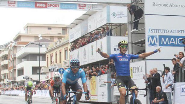 Trentin vincitore della gara del 2019