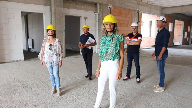 Sopralluogo nella scuola di via Verdi