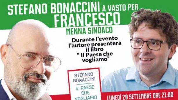 Stefano Bonaccini a Vasto