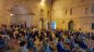 Una immagine del cortile di Palazzo d'Avalos