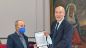 La premiazione del prof. Rodrigo Cieri