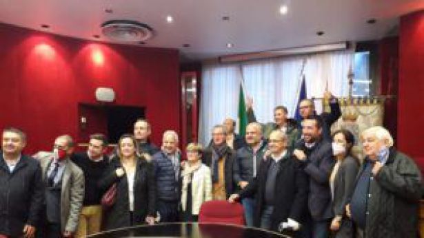 Lanciano: Paolini con i componenti la Giunta