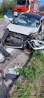 Una immagine dell'incidente