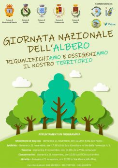Locandina: Giornata Nazionale dell'albero