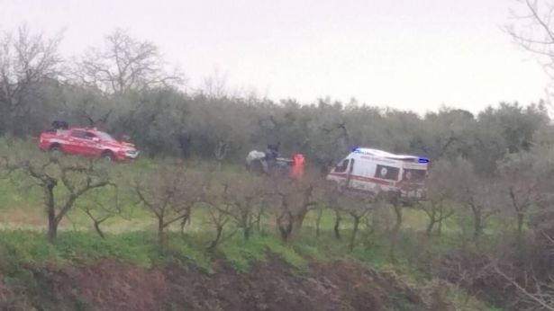 Il luogo dell'incidente agricolo