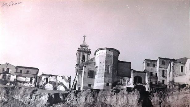 La frana del febbraio del 1956