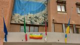 Bandiere a mezzasta sul Comune di Vasto