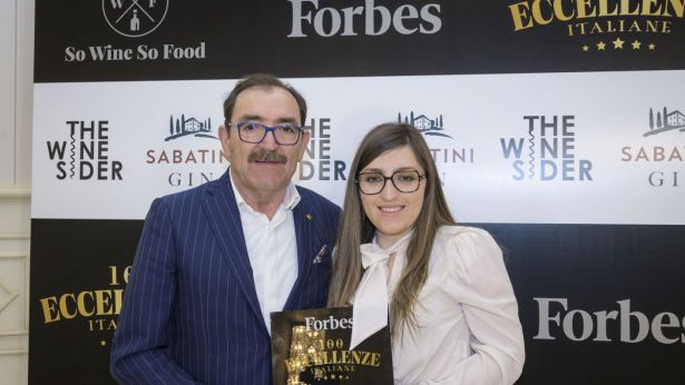 La premiazione di Luca Finocchio