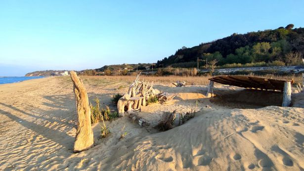 Ortona, il "salottino" al Parco delle dune