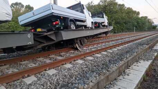 Treno deragliato
