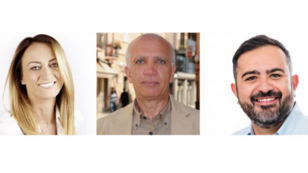 I tre candidati alla carica di Sindaco a San Salvo