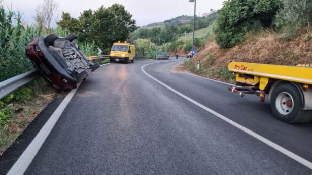 Una immagine dell'incidente