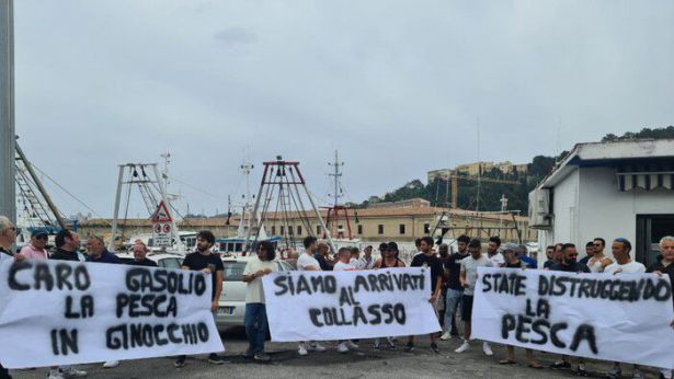 Ancona: la protesta delle marinerie dell'Adriatico