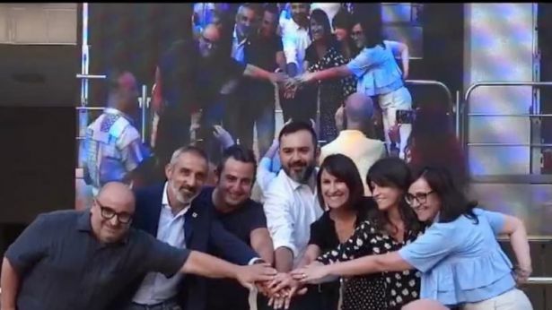 Fabio Travaglini e la sua squadra