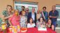 La Signora Adriana festeggiata da parenti ed amici