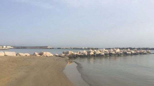 La spiaggia di Montenero