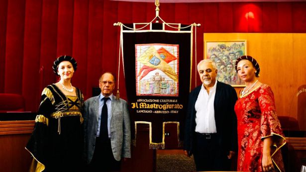 Il Giudice Didone con il Presidente La Farciola