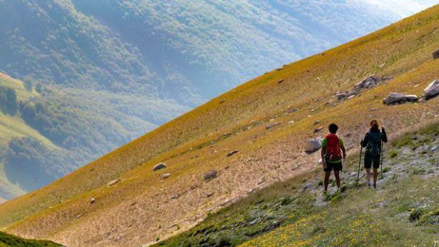Escursione in montagna