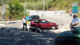 Una immagine del luogo dell'incidente