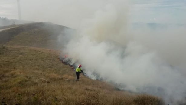 Incendio a Castiglione