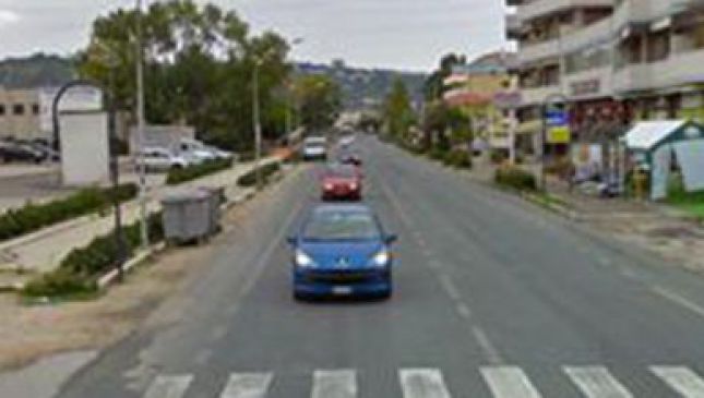 La Statale 16 che attraversa l'abitato di Vasto marina