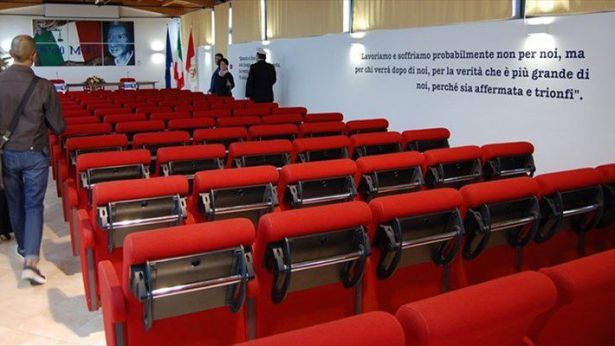 La sala Aldo Moro