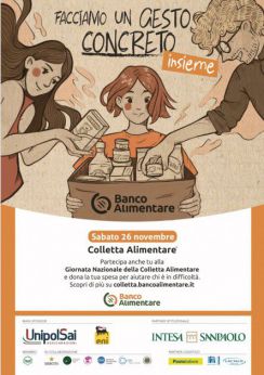 Locandina Banco Alimentare