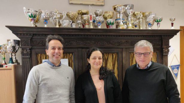 Al centro nella foto la dirigente Scolastico Eufrasia Fonzo