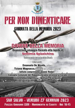 San Salvo: Giornata della memoria