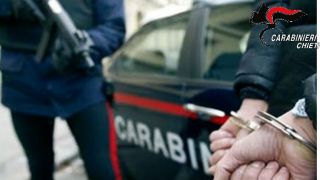 Arrestato dai Cc