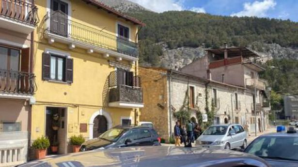 Celano: la casa dove si è consumata la tragedia