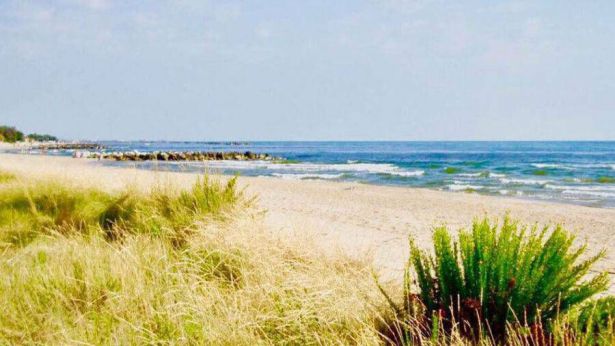 Un tratto di spiaggia libera