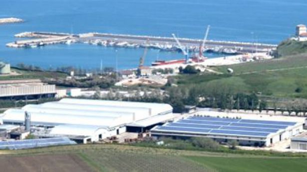 La zona industriale di Punta Penna