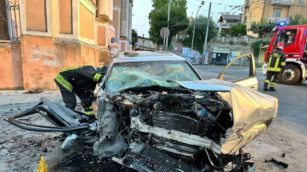 I resti dell'Audi A4