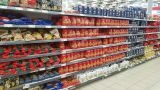 Scaffale di pasta di un supermercato