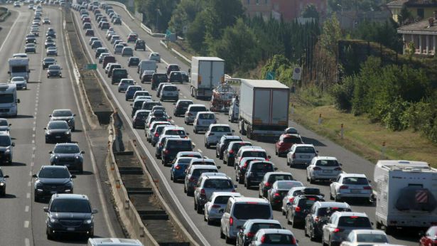 Traffico in autostrada
