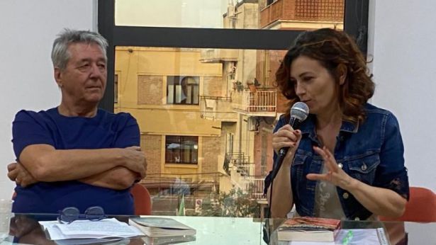 Andreina Sirena con il prof. Gianni Oliva