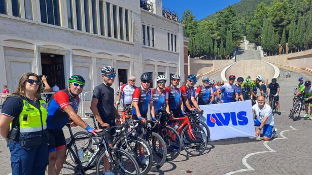 I ciclisti vastesi a San Giovanni Rotondo